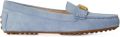 Lauren Ralph Lauren Barnsbury suède loafers met logo-plakkaat Blauw - Blauw