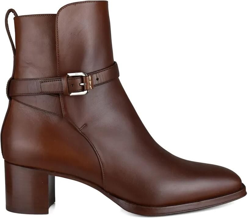 Lauren Ralph Lauren Caller laarzen met gespbandje Bruin