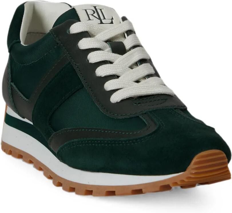 Lauren Ralph Lauren Dani sneakers met colourblocking Groen - Foto 2