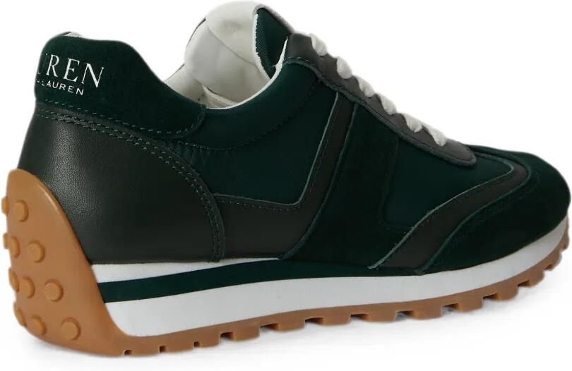Lauren Ralph Lauren Dani sneakers met colourblocking Groen - Foto 4