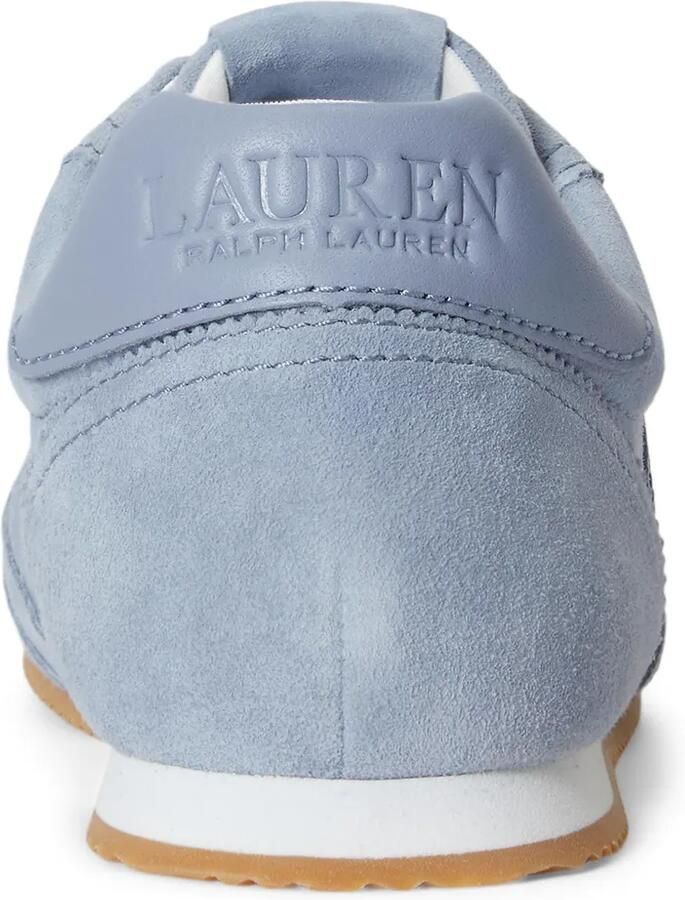 Lauren Ralph Lauren Dani suède leren sneakers Blauw - Foto 2