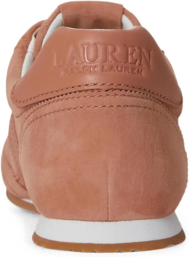 Lauren Ralph Lauren Dani suède leren sneakers Roze - Foto 2