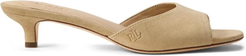 Lauren Ralph Lauren Francesca suède sandalen Beige