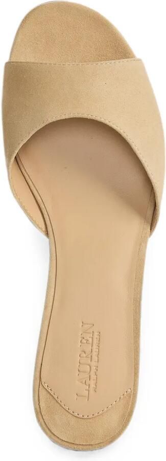 Lauren Ralph Lauren Francesca suède sandalen Beige - Foto 3