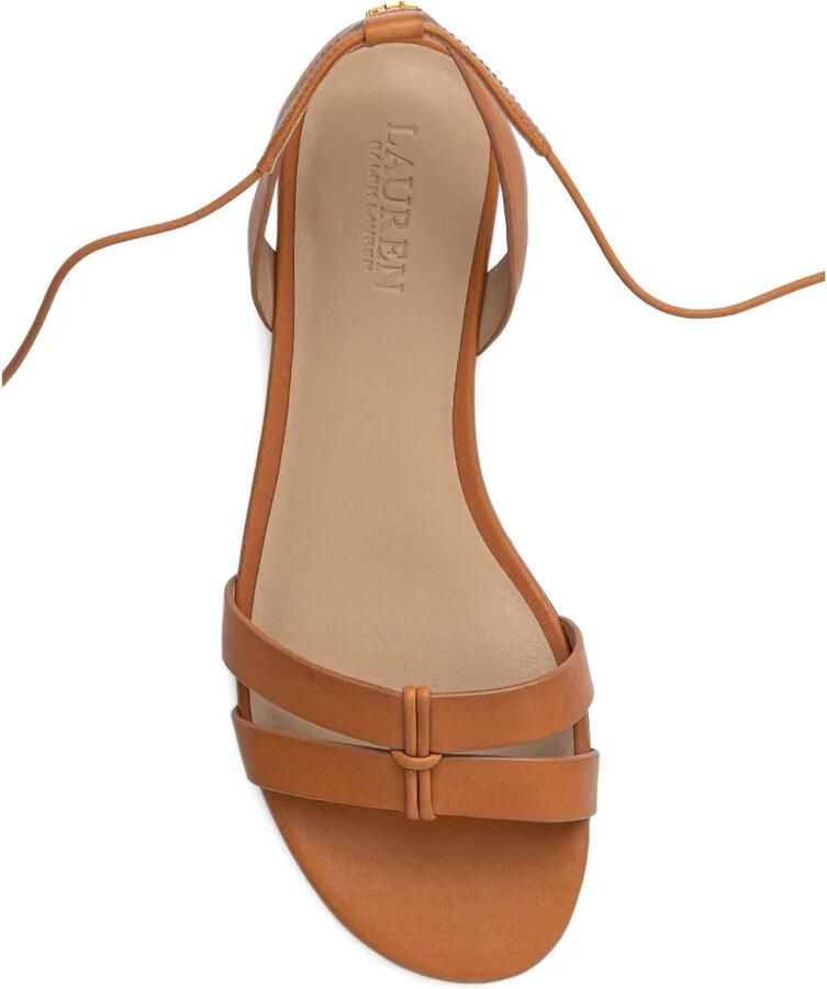 Lauren Ralph Lauren Geknoopte sandalen met bandjes Beige - Foto 2