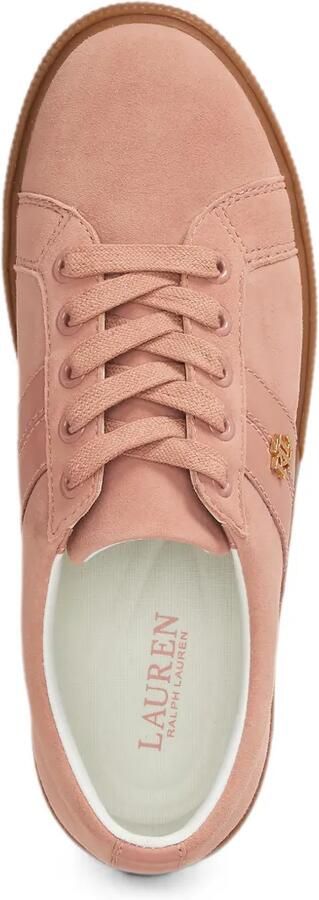 Lauren Ralph Lauren Janson II sneakers met logoplakkaat Roze - Foto 4