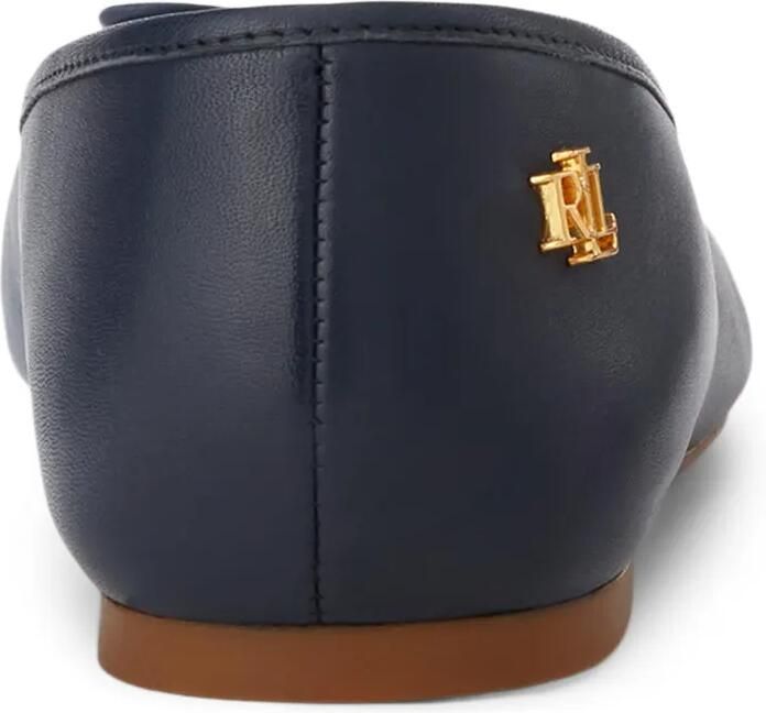 Lauren Ralph Lauren Jayna ballerina's met strikdetail Blauw - Foto 3