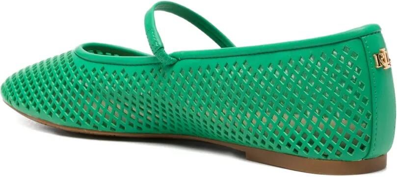 Lauren Ralph Lauren Jayna platte pumps Groen - Foto 3