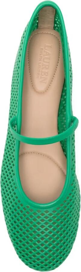 Lauren Ralph Lauren Jayna platte pumps Groen - Foto 4