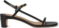Lauren Ralph Lauren Lainee leren sandalen Zwart - Zwart