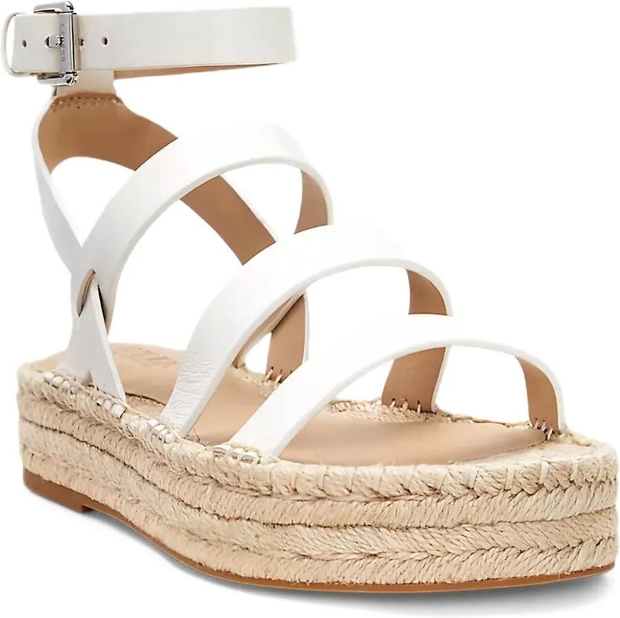 Lauren Ralph Lauren Leren espadrilles Wit