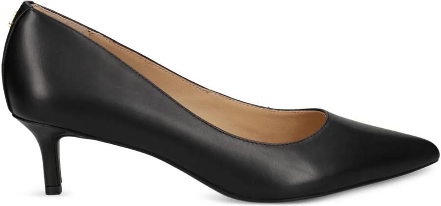 Lauren Ralph Lauren Leren pumps Zwart