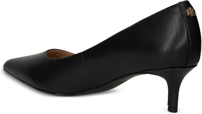 Lauren Ralph Lauren Leren pumps Zwart - Foto 4