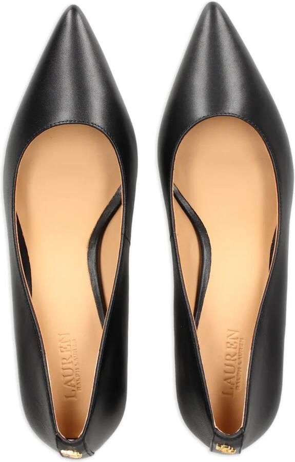 Lauren Ralph Lauren Leren pumps Zwart - Foto 2