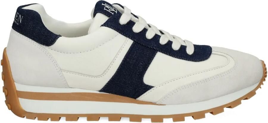 Lauren Ralph Lauren Leren sneakers Beige