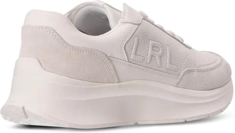 Lauren Ralph Lauren Leren suède sneakers Wit - Foto 2