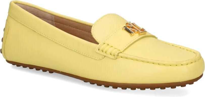 Lauren Ralph Lauren Loafers met logoplakkaat Geel - Foto 2