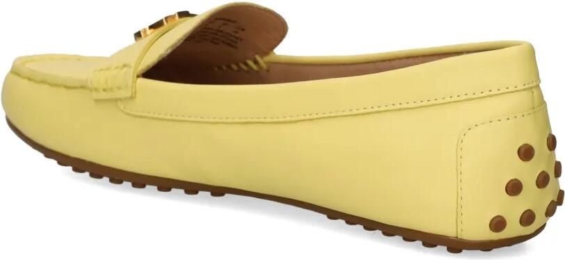 Lauren Ralph Lauren Loafers met logoplakkaat Geel - Foto 4