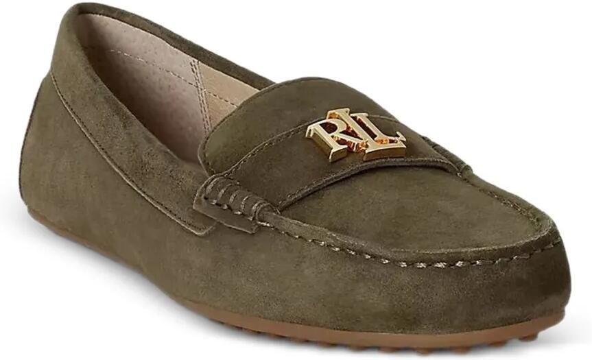 Lauren Ralph Lauren Loafers met logoplakkaat Groen - Foto 3