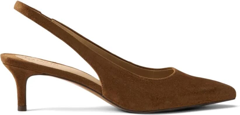 Lauren Ralph Lauren Lolah II suède pumps Bruin