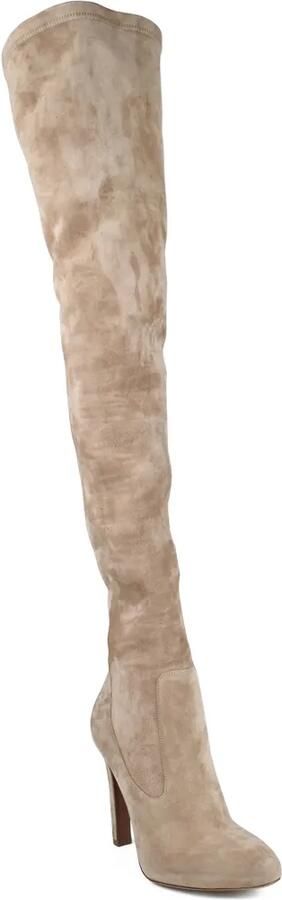 Lauren Ralph Lauren Overknee laarzen Beige