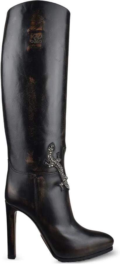 Lauren Ralph Lauren Remmy laarzen met pailletten Bruin
