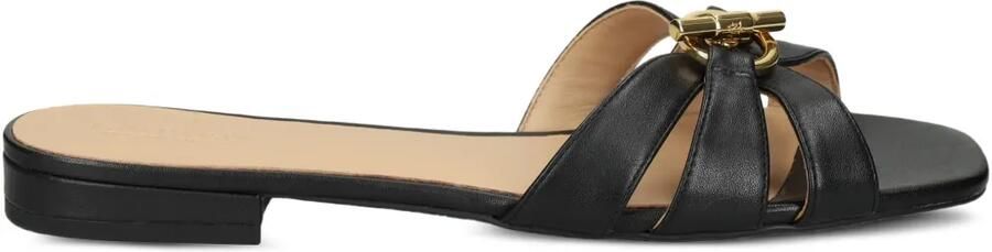 Lauren Ralph Lauren Sandalen met gespbandje Zwart