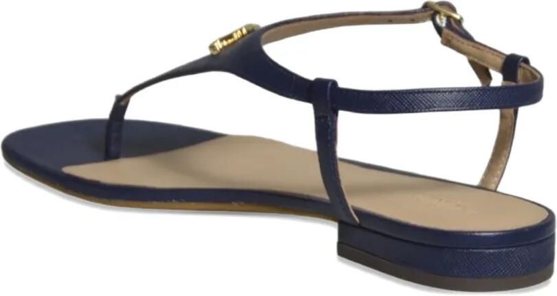 Lauren Ralph Lauren Sandalen met logoplakkaat Blauw - Foto 3