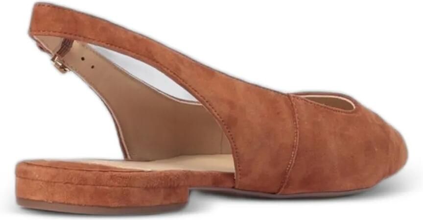 Lauren Ralph Lauren Slingback ballerina's met puntige neus Bruin - Foto 2