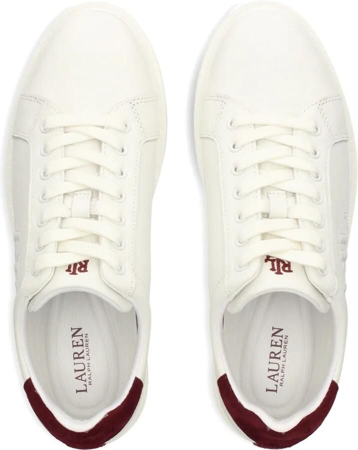Lauren Ralph Lauren Sneakers met geborduurd logo Wit - Foto 2