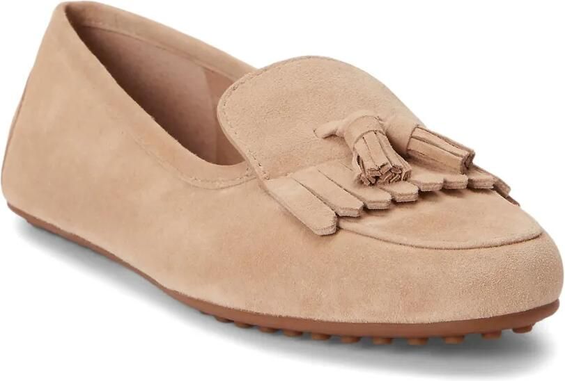 Lauren Ralph Lauren Tayte loafers met kwastje en franje Beige - Foto 3