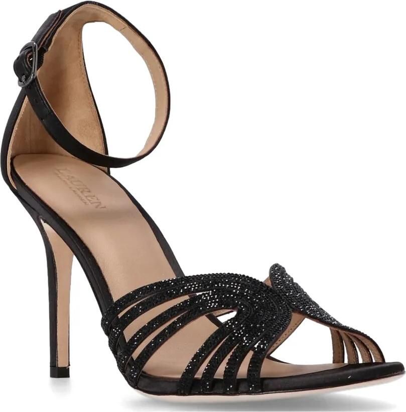 Polo Ralph Lauren Allie sandalen met hak Zwart - Foto 2