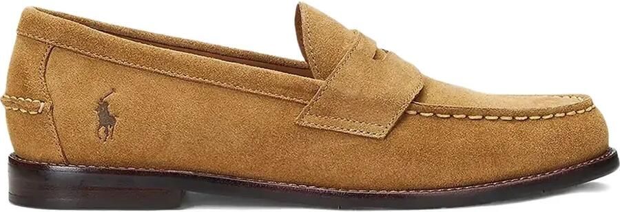 Polo Ralph Lauren Alston suède loafers Oranje