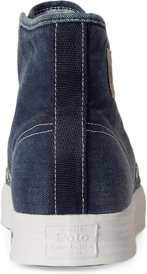 Polo Ralph Lauren Ayers high-top canvas sneakers Blauw - Foto 3