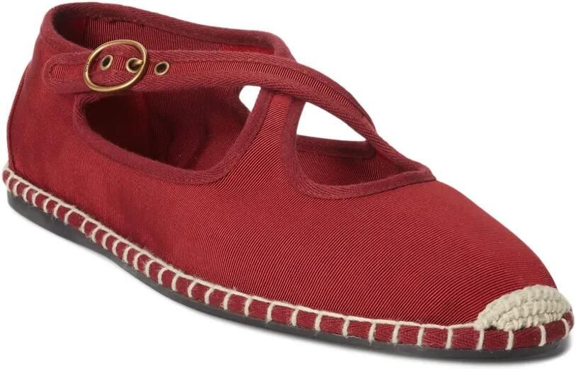 Polo Ralph Lauren Ballerina's met gespsluiting Rood - Foto 2