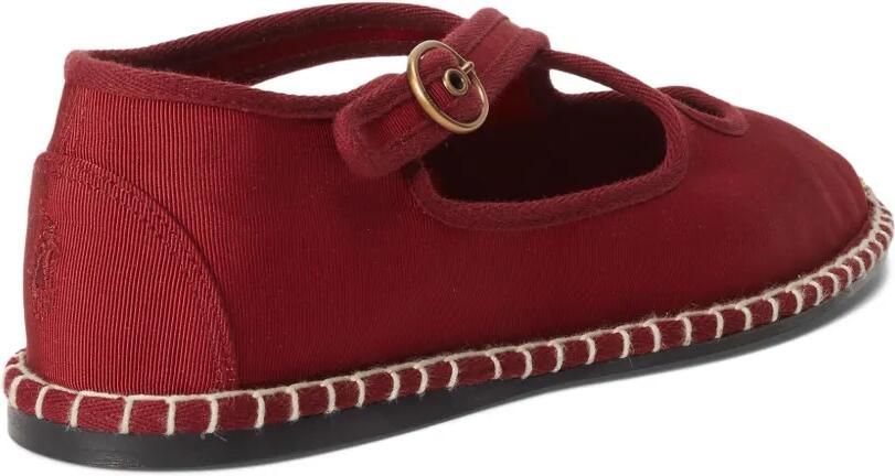 Polo Ralph Lauren Ballerina's met gespsluiting Rood - Foto 3