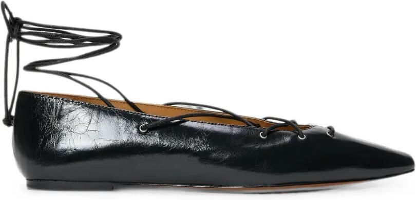 Polo Ralph Lauren Ballerina's met puntige neus Zwart