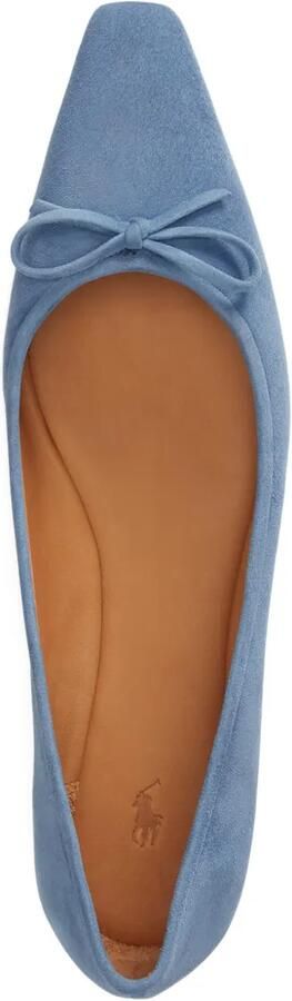 Polo Ralph Lauren Ballerina's met puntige strik Blauw - Foto 4