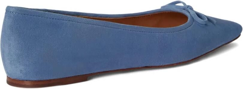 Polo Ralph Lauren Ballerina's met puntige strik Blauw - Foto 3