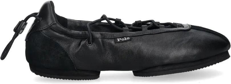 Polo Ralph Lauren Ballerina's met veters Zwart