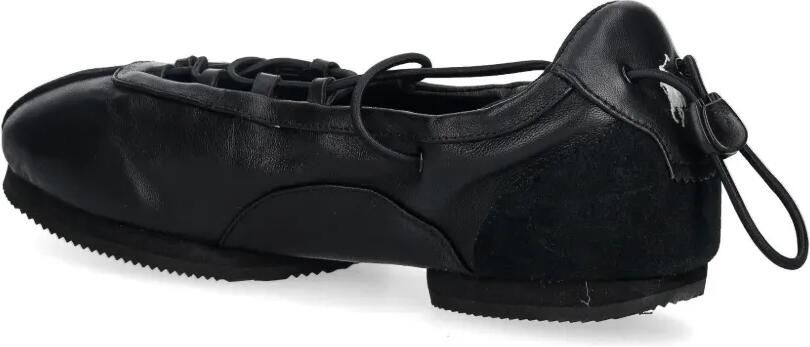 Polo Ralph Lauren Ballerina's met veters Zwart - Foto 3