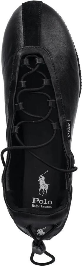 Polo Ralph Lauren Ballerina's met veters Zwart - Foto 4