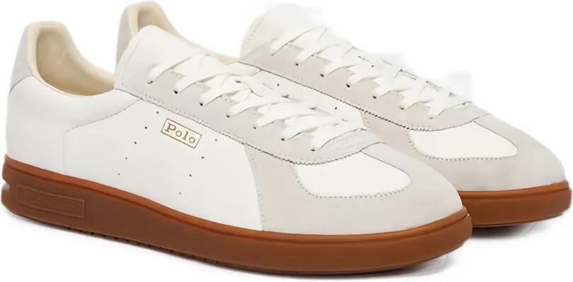 Polo Ralph Lauren Bedford leather sneakers Wit - Foto 4