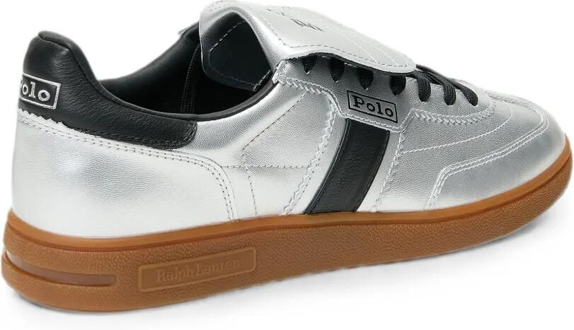 Polo Ralph Lauren Bedford leren sneakers Grijs - Foto 3