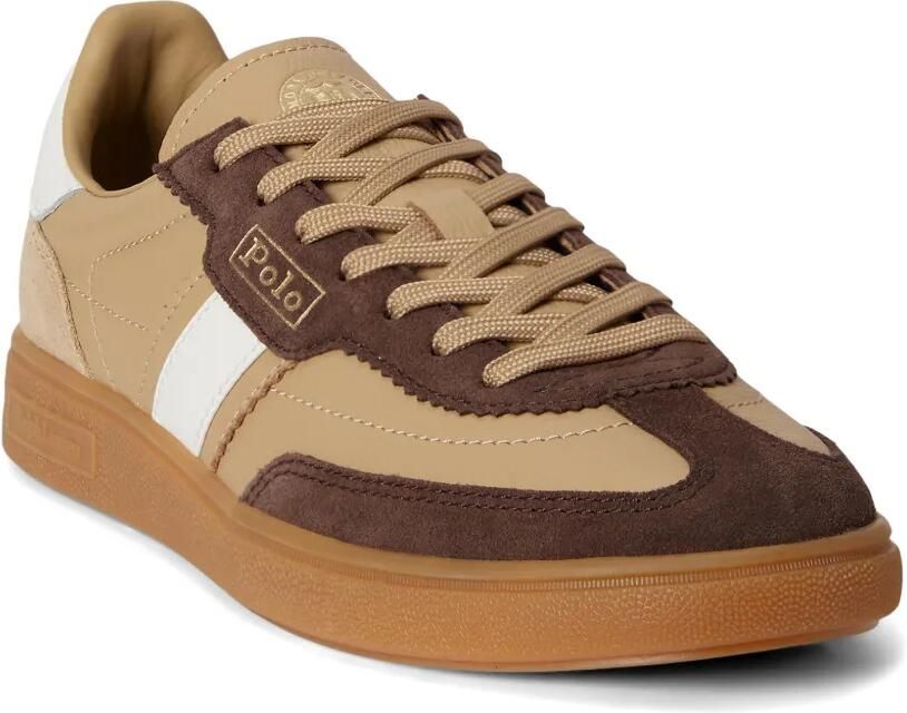 Polo Ralph Lauren Bedford leren sneakers met strepen Beige - Foto 2