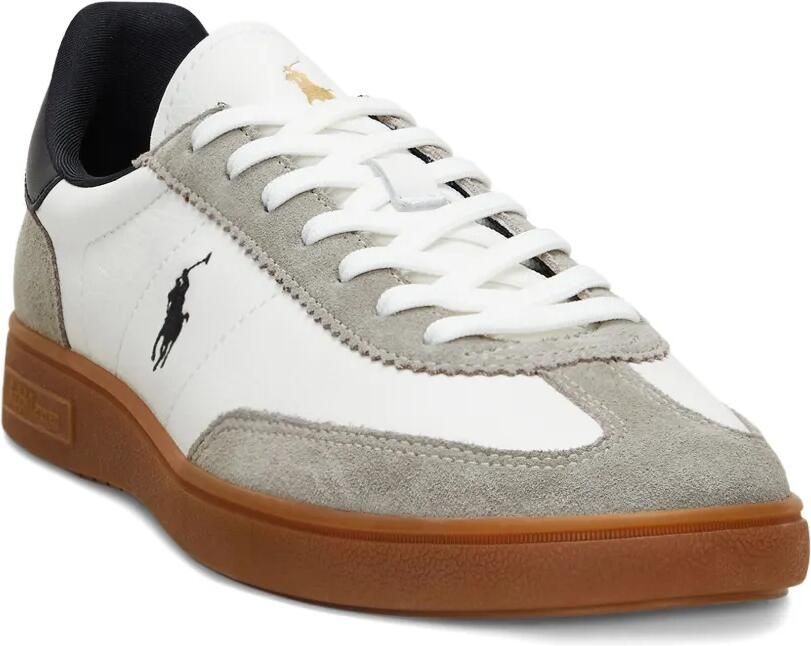 Polo Ralph Lauren Bedford low-top sneakers met vlakken Grijs
