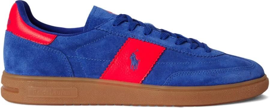 Polo Ralph Lauren Bedford PP Sk LT suède sneakers Blauw