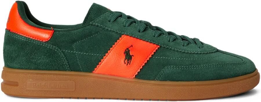 Polo Ralph Lauren Bedford PP Sk LT suède sneakers Groen