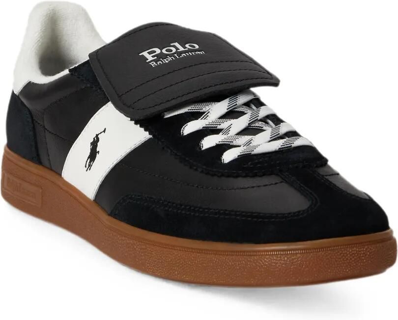 Polo Ralph Lauren Bedford sneakers met geborduurd logo Zwart - Foto 3