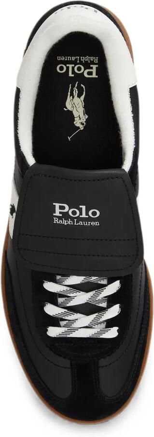 Polo Ralph Lauren Bedford sneakers met geborduurd logo Zwart - Foto 4